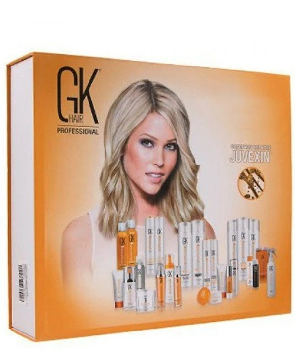 Gkhair Global Keratin - Набор стартовый для процедуры кератинирования Curly Set 
