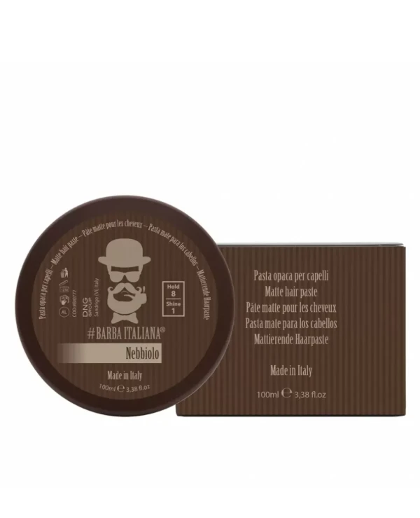 Barba Italiana - Matte hair paste Pasta opaca per capelli NEBBIOLO 100ml
