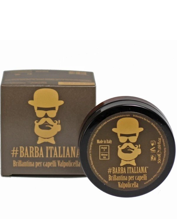 Barba Italiana - Бриолин для волос Brillantina per capelli VALPOLICELLA 50 мл