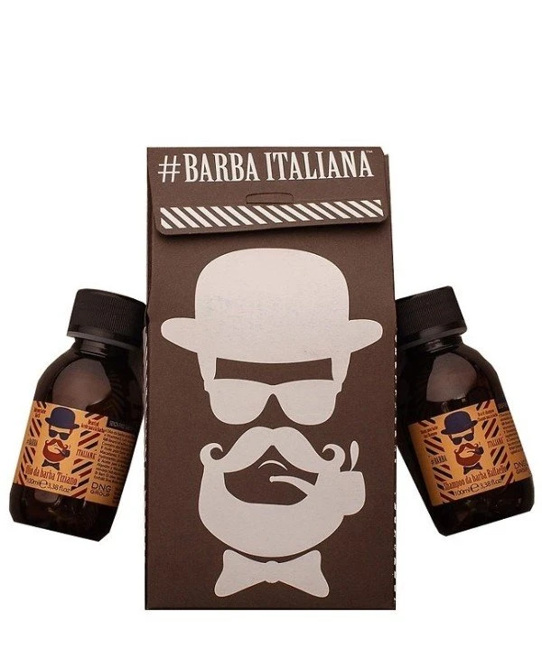 Barba Italiana - Набор уход за бородой Special Duo Raffaelo+Tiziano 100 мл х 2 шт