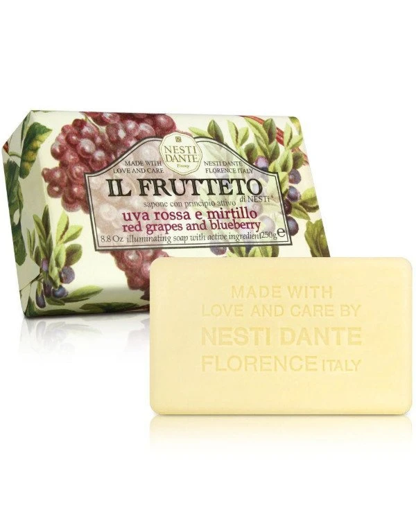 Nesti Dante - Мило Червоний виноград і чорниця l Frutteto melograno e ribes nero pomegranante and blackcurrant 250 г