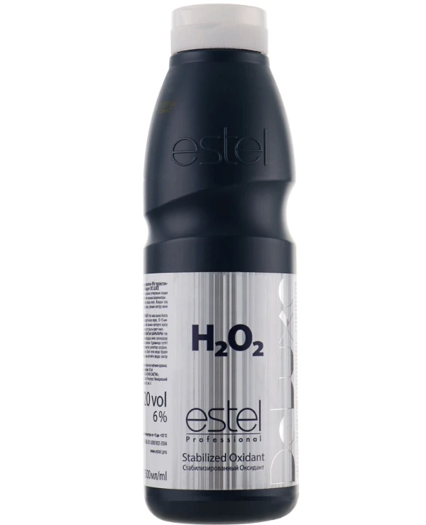 Estel Professional - Стабилизированный Оксидант 6% Stabilized Oxidant 6% 500 мл, 6 %