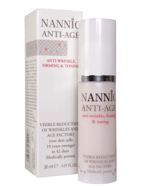 Nannic - Антивозрастная крем-сыворотка для нормальной и жирной кожи Anti-age Factor 30 мл