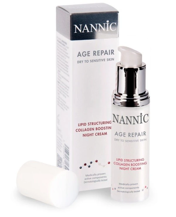 Nannic - Ночной уход с коллагеном Night Age Repair Collagen Boost 30 мл