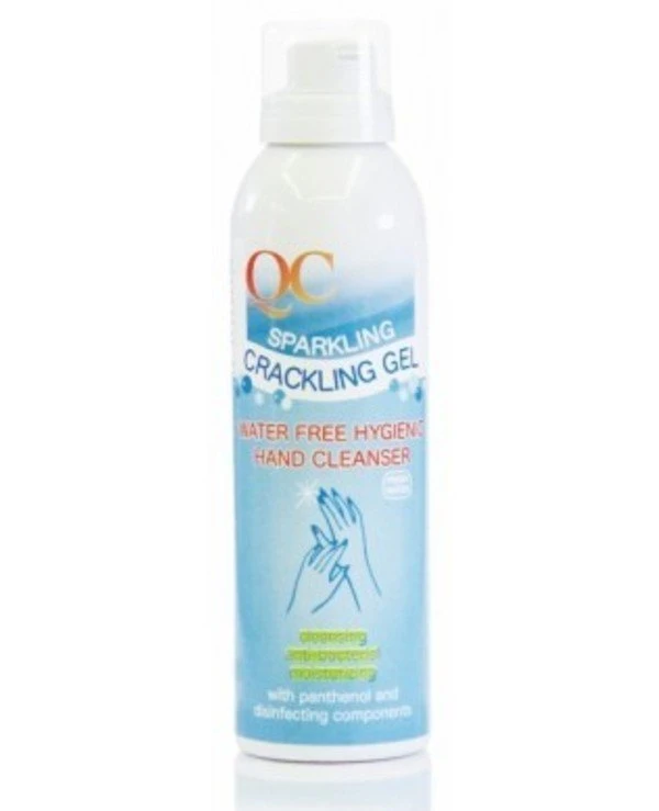 Nannic - Хрустящая пенка для сухого мытья рук QC Crackling Gel Melon ADULTS 200 мл