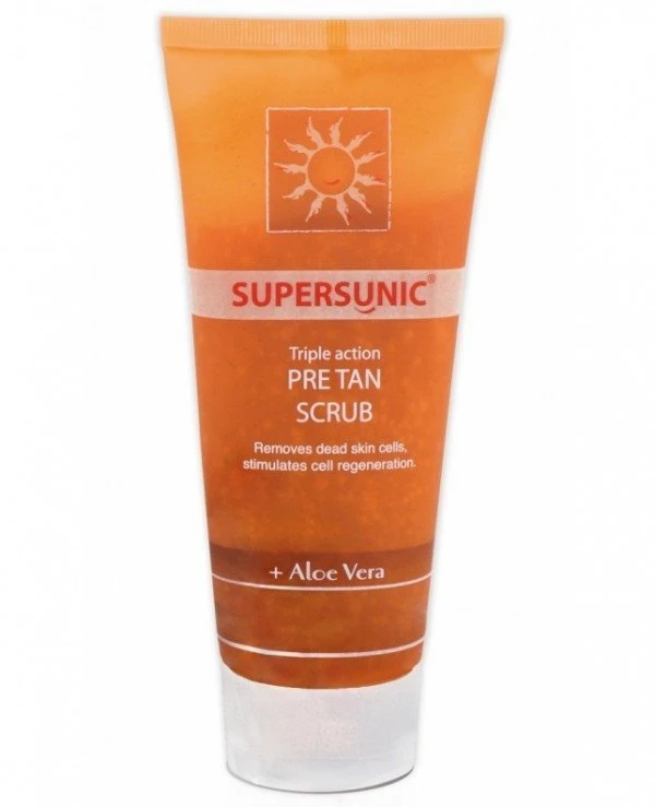 Nannic - Скраб для подготовки к загару и автозагару Supersunic Pre Tan Scrub 200 мл