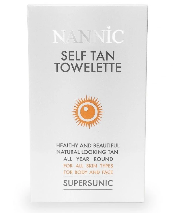 Nannic Салфетки для автозагара | Nannic Supersunic Towelette фото, цена, купить