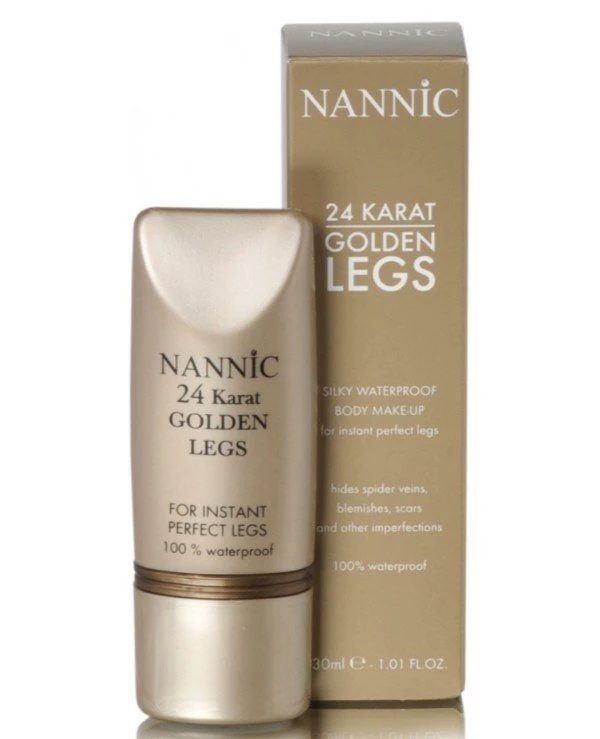 Nannic Водостойкий тональный крем для тела Bronze / Dark | Nannic Golden Legs фото, цена, купить