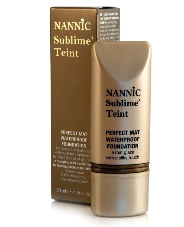 Nannic - Waterproof tone cream "Perfect tone" Sublime Teint 30ml, 81