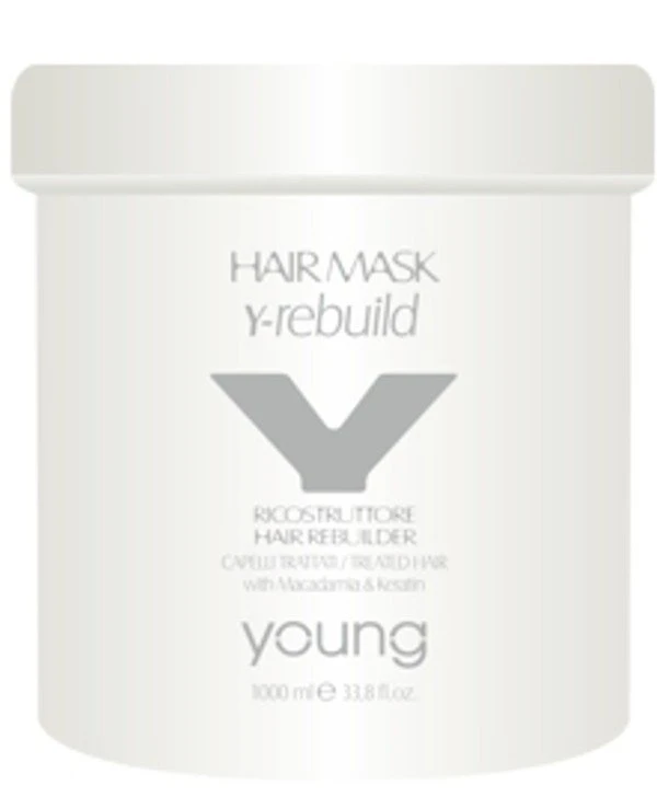Young - Восстанавливающая маска Hair Mask with Macadamia & Keratin 1000 мл