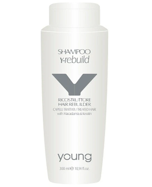 Young - Восстанавливающий шампунь для окрашенных волос Macadamia & Keratin Shampoo 300 мл