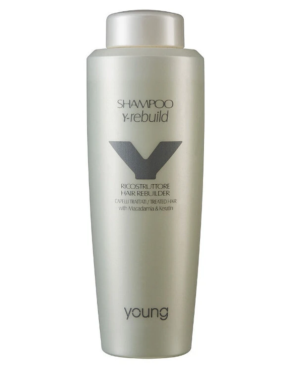 Young - Восстанавливающий, увлажняющий шампунь для окрашенных волос Macadamia & Keratin Shampoo 1000 мл