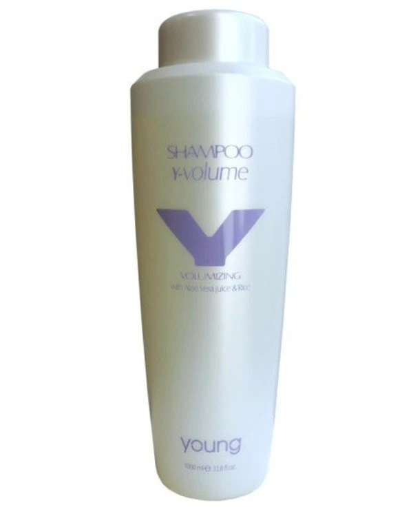 Young - Шампунь для увеличения объема Volumizzante Aloe Vera Juice & Rice Shampoo 1000 мл