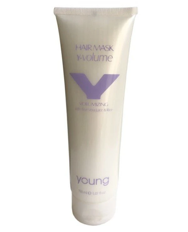 Young - Маска для увеличения объема Volumizzante Aloe Vera Juice & Rice Hair Mask 150 мл