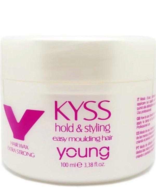 Young - Экстра сильный воск для волос Kyss Hair Wax 100 мл