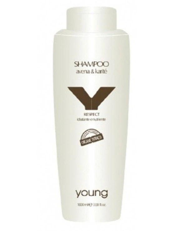 Young - Увлажняющий шампунь с маслом карите и экстрактом овса Avena & Karite Shampoo 1000 мл