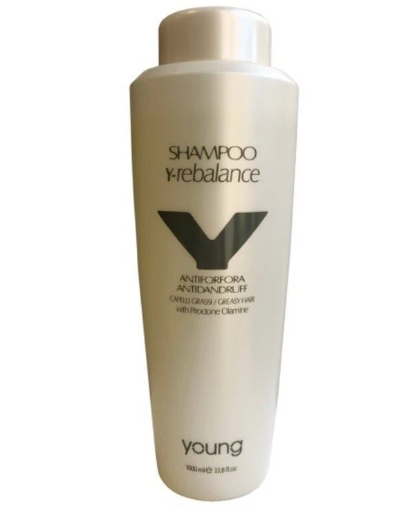 Young - Шампунь от перхоти для жирных волос Antiforfora Capelli Grassi Shampoo 1000 мл