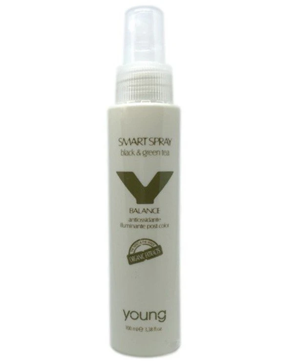 Young - Антиоксидантный спрей-блеск для окрашенных волос Black & Green Tee Smart Spray 100 мл