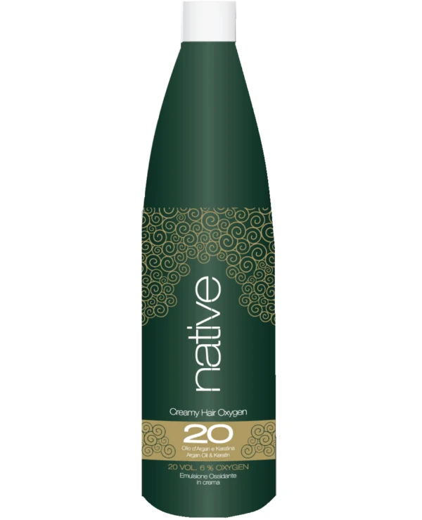 Native Крем-Окислитель с аргановым маслом и кератином | Native Creamy Hair Oxygen With Argan Oil & Keratin цена, фото, купить