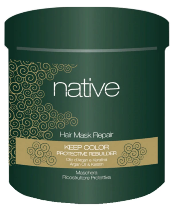 Native Маска увлажняющая с Аргановым маслом и Кератином | Native Hair Mask цена, фото, купить