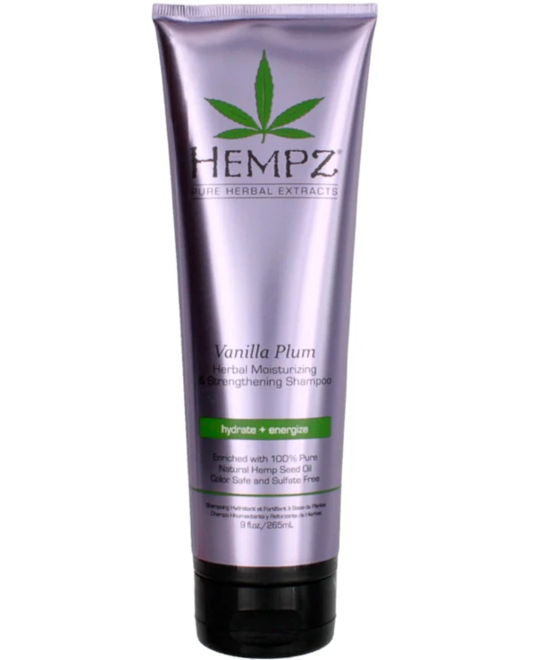 Hempz - Увлажняющий и укрепляющий шампунь Ваниль-Слива Vanilla Plum Moisturising and Strengthening Shampoo 265 мл