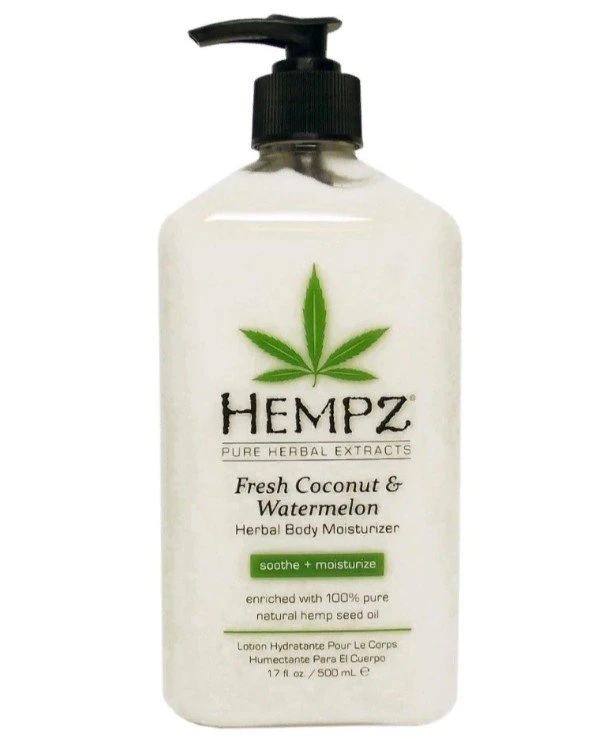 Hempz - Увлажняющее молочко для тела - Кокос и Арбуз Fresh Coconut and Watermelon Moisturiser 500 мл