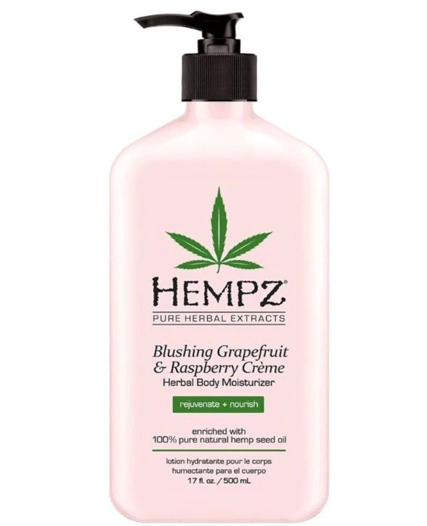 Hempz - Увлажняющее молочко для тела - Грейпфрут и Малина Blushing Grapefruit and Raspberry Cream Moisurizer 500 мл