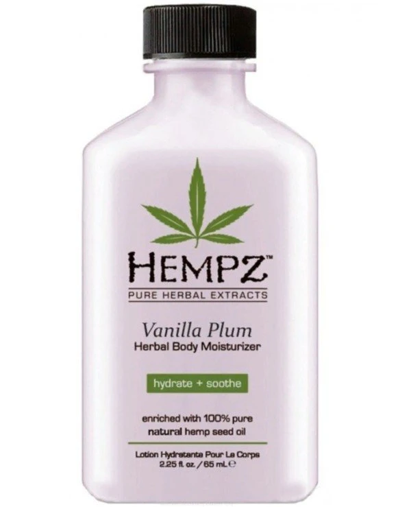 Hempz - Увлажняющее молочко для тела - Ваниль-Слива Vanilla Plum Herbal Body 65 мл
