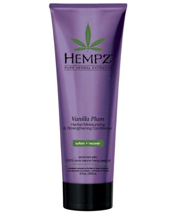 Hempz - Увлажняющий и укрепляющий кондиционер - Ваниль-Слива Vanilla Plum Moisturising and Strengthening Conditioner 265 мл