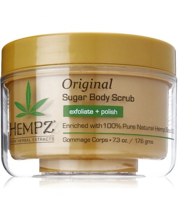 Hempz - Сахарный скраб для тела Original herbal Sugar Body Scrub 176 г