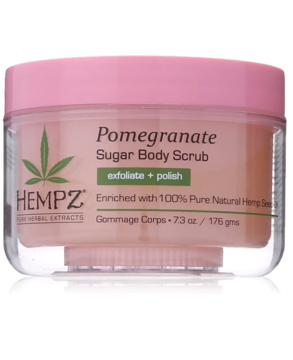 Hempz - Скраб для тела с гранатом Pomegranat Herbal Sugar Body Scrub 176 г