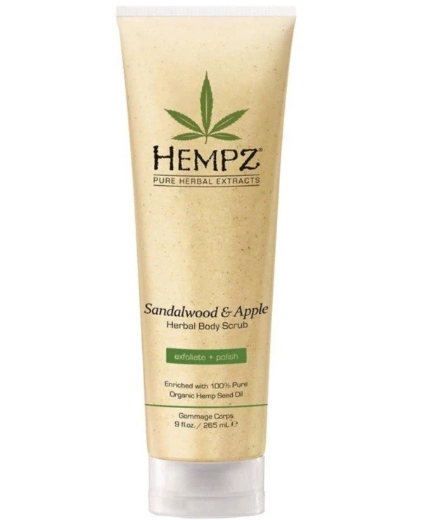 Hempz - Скраб для тела с экстрактами сандала и яблока Sandalwood and Apple Herbal Body Scrub 265 мл