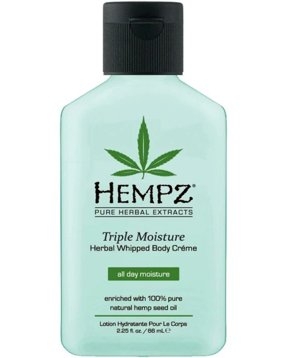 Hempz - Нежный увлажняющий крем для тела тройного действия Triple Moisture Herbal Whipped Body Creme 66 мл