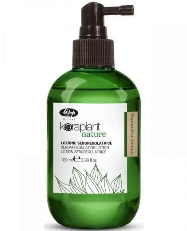 Lisap Незмивний лосьйон-регулятор жирності волосся | Lisap Keraplant Nature Sebum Regulating Lotion цена, фото, купить