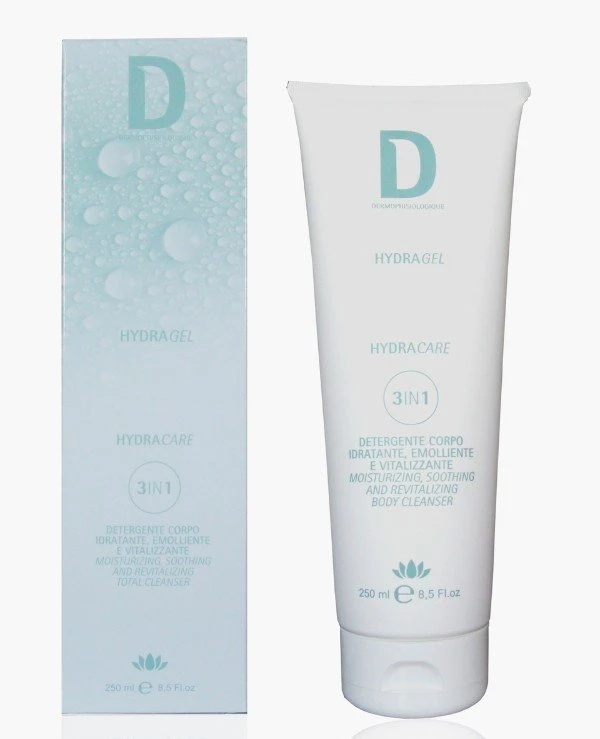 Dermophisiologique - Увлажняющий очищающий гель для душа 3 в 1 Hydra Gel Body Detergent 3 in 1 250 мл