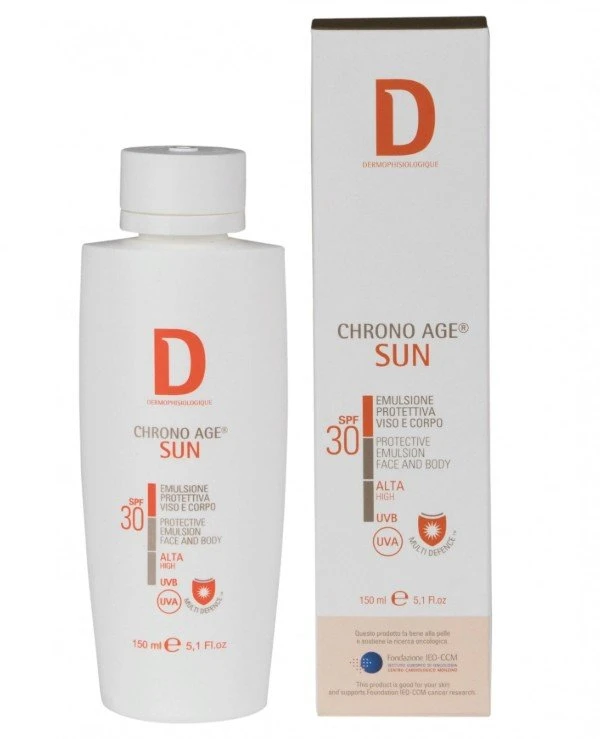 Dermophisiologique - Солнцезащитная эмульсия для лица/тела SPF 30 Emulsione Protettiva Viso/Corpo SPF 30 150 мл