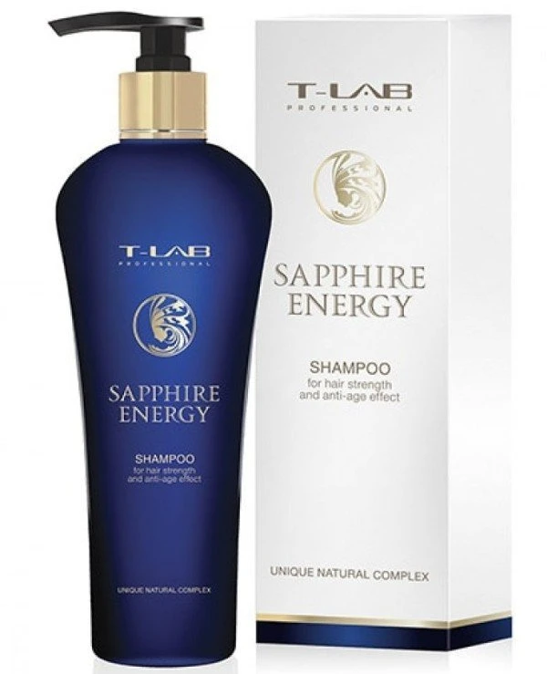 T-Lab Professional - Шампунь для силы волос и эффекта анти-эйдж Sapphire Energy Shampoo 250 мл