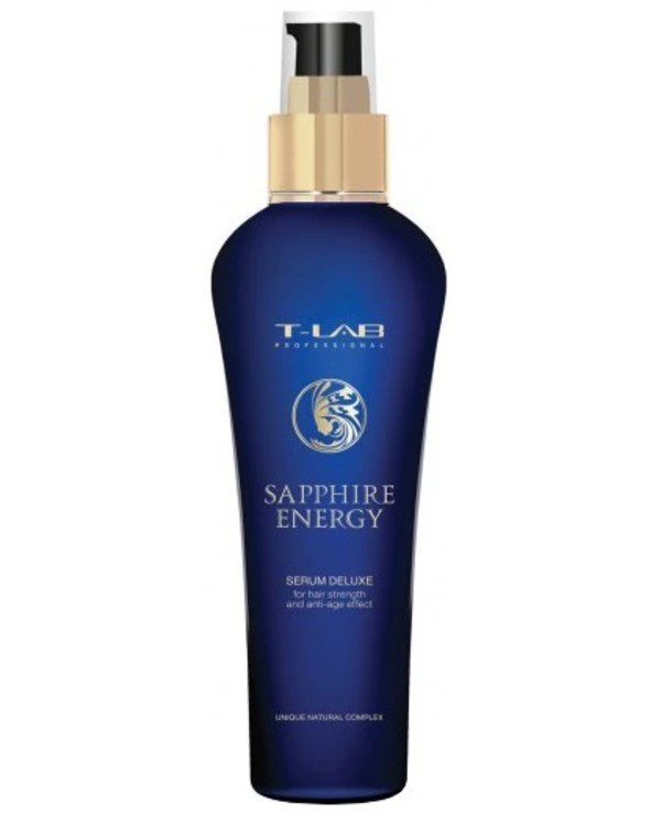 T-Lab Professional - Сыроватка для силы волос и эффекта анти-эйдж Sapphire Energy Serum Delux 130 мл