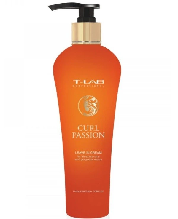 T-Lab Professional - Несмываемый крем для потрясающих завитков и прекрасных волн Curl Passion Leave-in Cream 130 мл