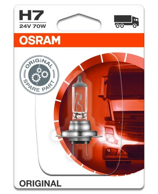 Osram - Галогенная лампа H7 24V 70W PX26d (64215-BLI)  1750 лм