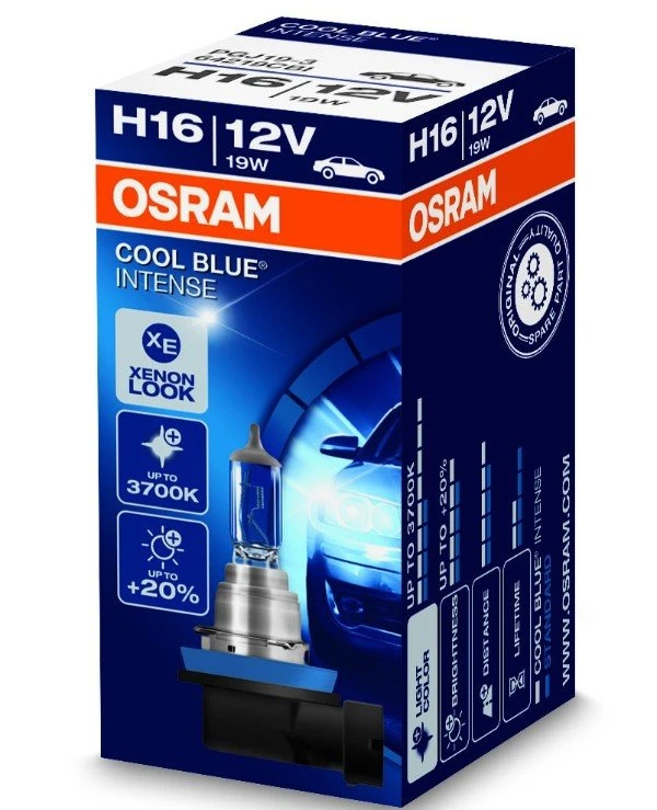 Osram - Галогенная лампа Cool Blue Intense H16 12V (64219CBI-FS)  