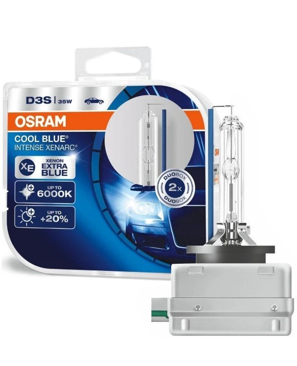 Osram - Ксеноновая лампа Xenarc Cool Blue Intense D1S 35W PK32d-2 (66140CBI-HCB-DUO)  3200 Лм