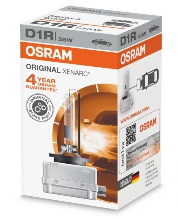 Osram - Ксеноновая лампа Xenarc Original D1R 35W PK32D-3 (66150-FS)  3200 Лм