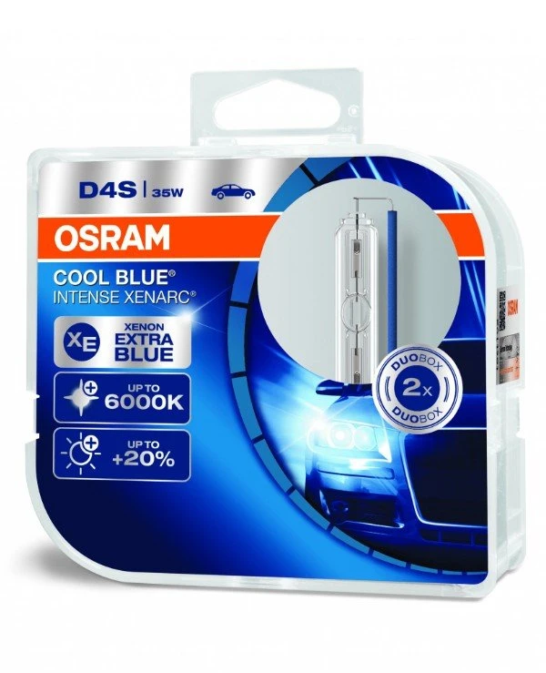 Osram - Ксеноновая лампа Xenarc Cool Blue Intense D4S 35W P32D-5 HCB2 (66440CBI-HCB-DUO)  3200 Лм