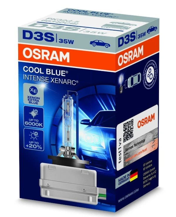 Osram - Ксеноновая лампа Xenarc Cool Blue Intense D3S 35W PK32D-5 (6340CBI-FS)  