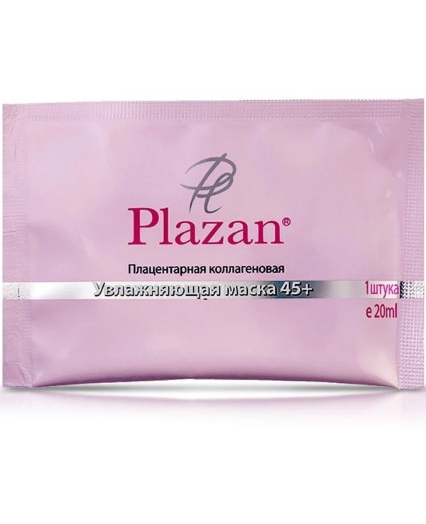Plazan - Placental Collagen Moisturizing Mask 45+  20ml