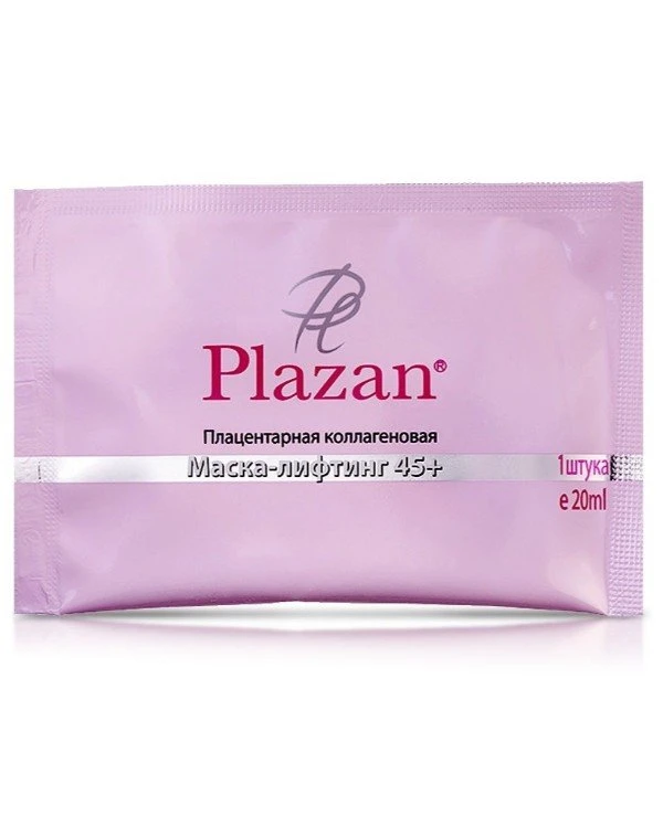 Plazan - Placental collagen mask lifting 45+  20ml
