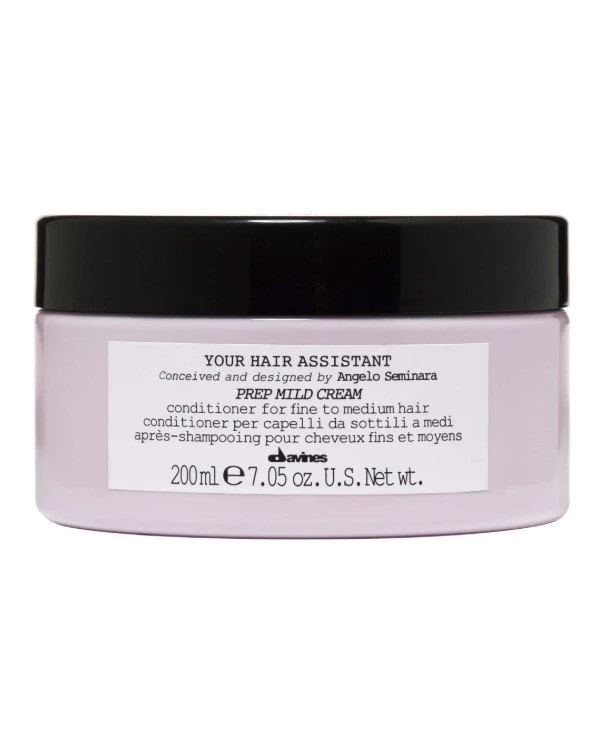 Davines - Мягкий увлажняющий кондиционер для подготовки волос к укладке Your Hair Assistant Prep Mild Cream 200 мл
