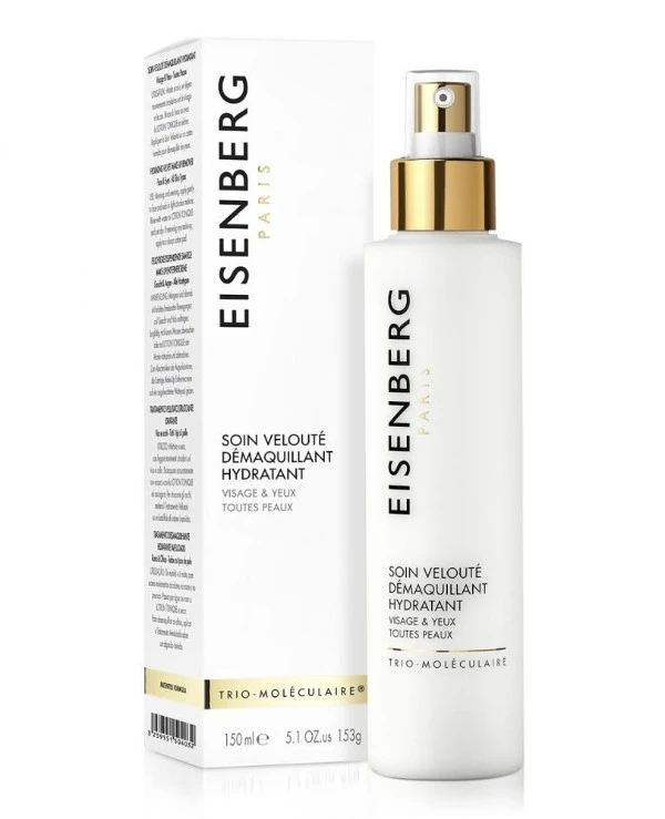 Eisenberg - Milk remover moisturizer for face and eye contour Soin Velouté Démaquillant Hydratant 150ml