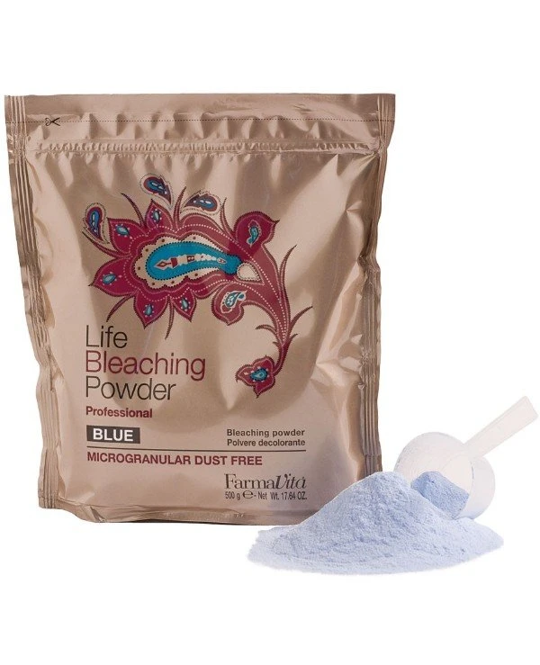 FarmaVita - Обесцвечивающая голубая пудра Bleaching Powder Blue 500 г